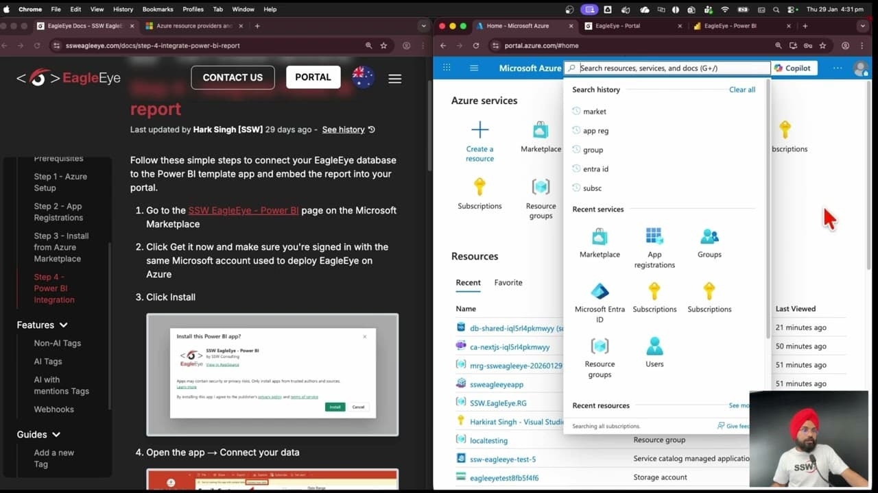 YouTube video placeholder